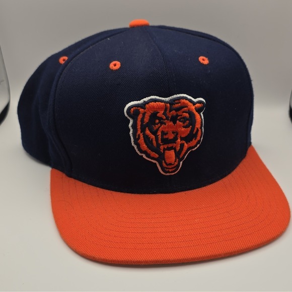 Mitchell & Ness Other - Mitchell & Ness NFL Vintage Collection Chicago Bears Navy/Orange Snapback Hat